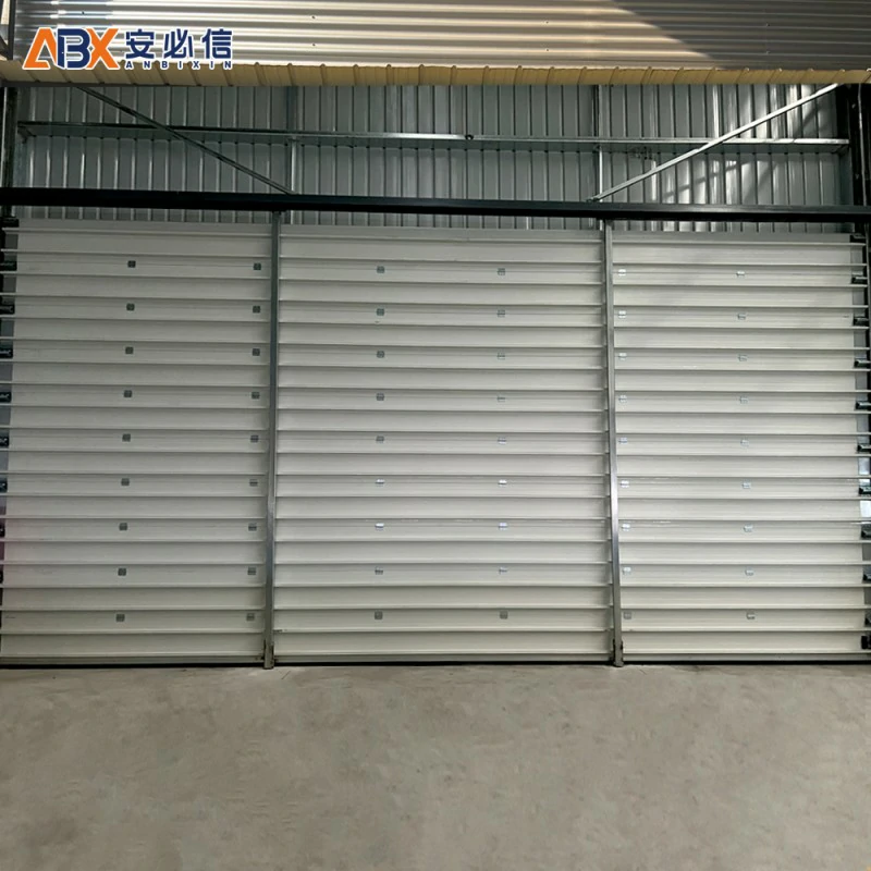 来宾铝合金滑升门
